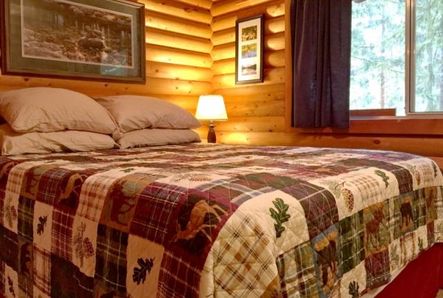Mt. Baker Lodging Cabin #17 – REAL LOG CABIN, BBQ, PETS OK, SLEEPS-8! photo 59487